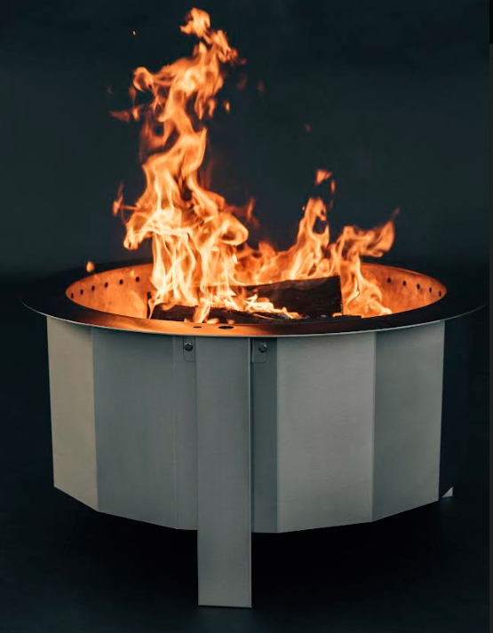 Firegear LUME Multisided Smokeless Wood Burning Fire Pit - 21-Inches
